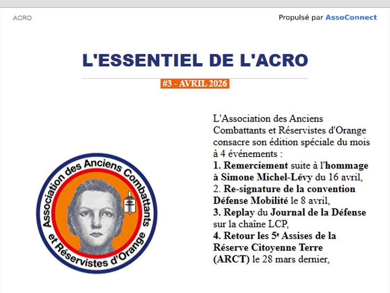 Visuel de la publication L'Essentiel de l'ACRO